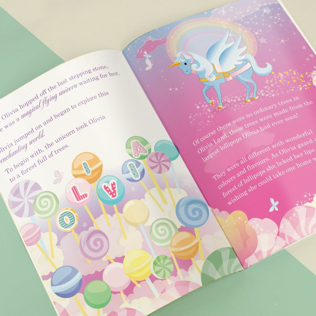 Personalised Princess & Unicorn Story Book