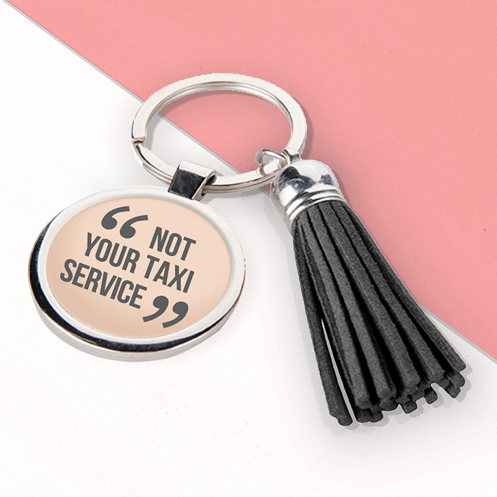 Personalised Personalised Quotes By Mum Tassle Keyring