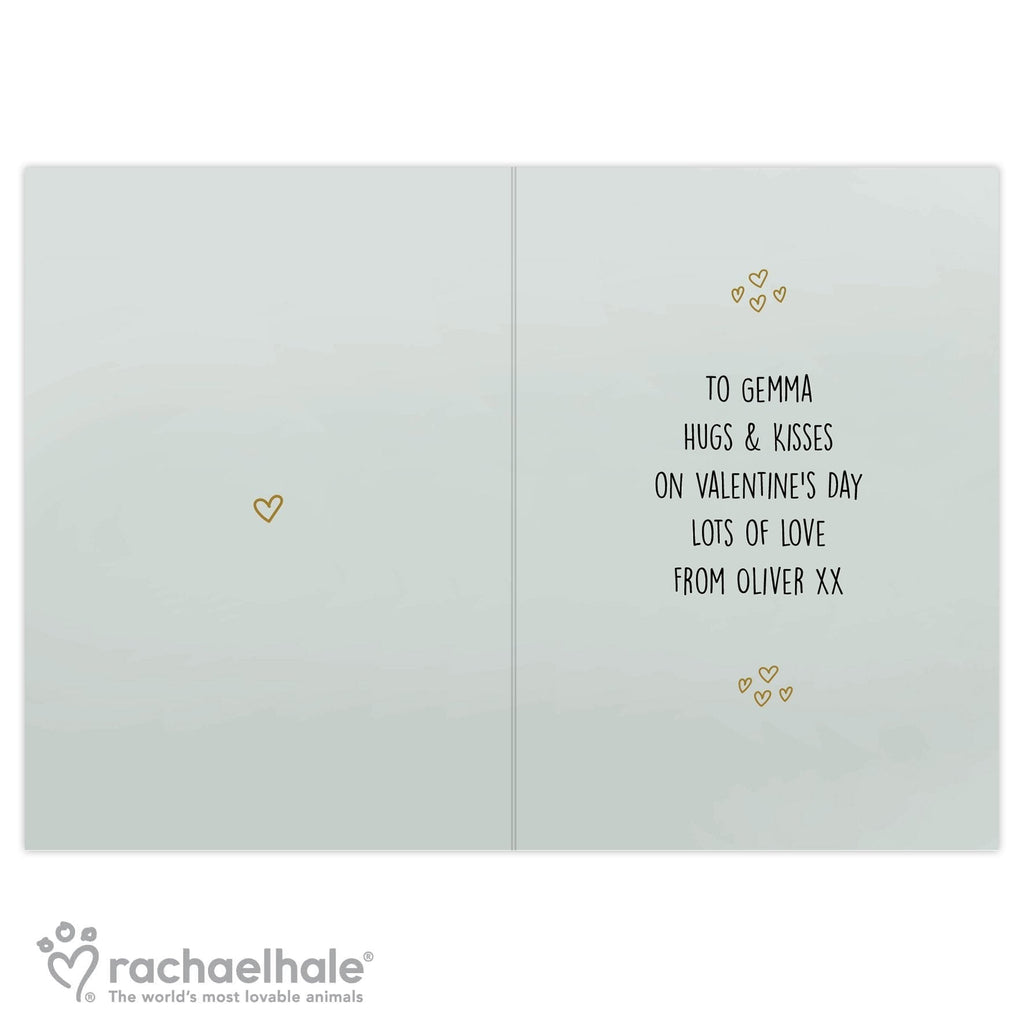 Personalised Rachael Hale Adorable Face Card