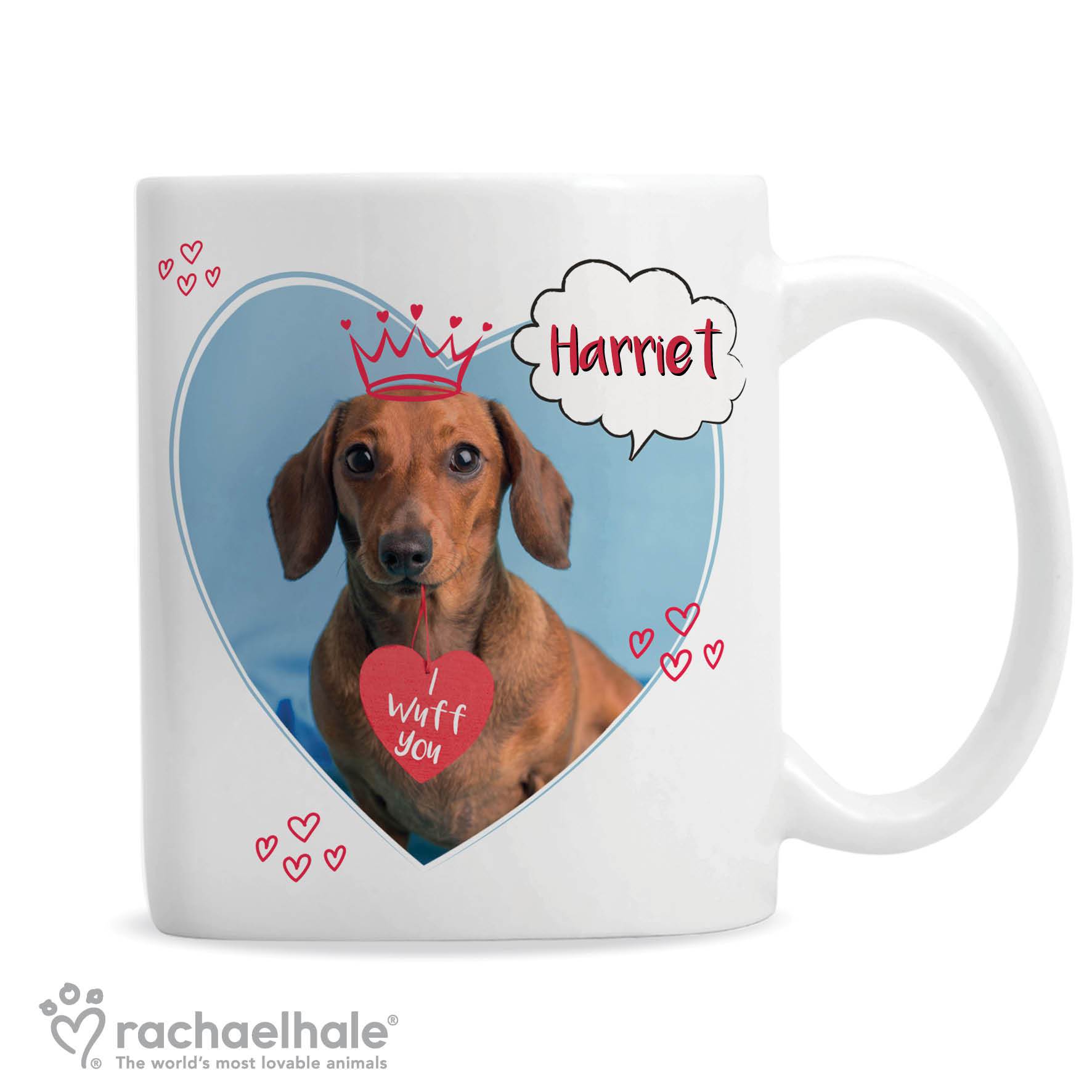 Personalised Rachael Hale 'I Wuff You' Mug