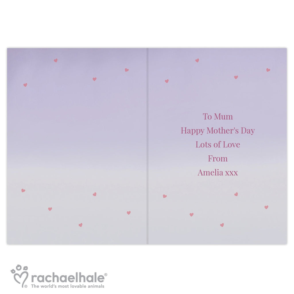 Personalised Rachael Hale 'Just For You' Kitten Card