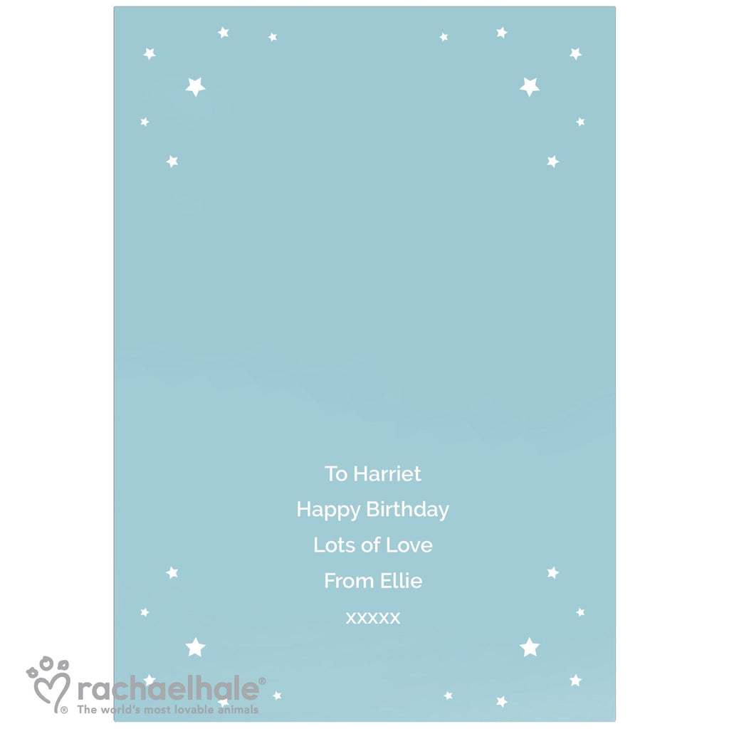 Personalised Rachael Hale Purr-Fect Birthday Card