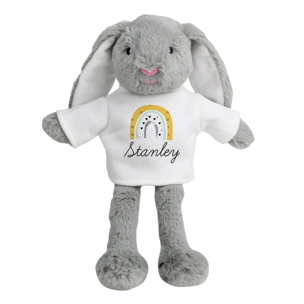 Personalised Rainbow Bunny Rabbit