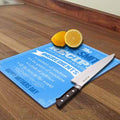 Personalised Personalised Recipe of Mum Chopping Board