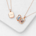 Personalised Personalised Rectangular Photo Locket