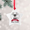 Personalised Personalised Reindeer Christmas Decoration