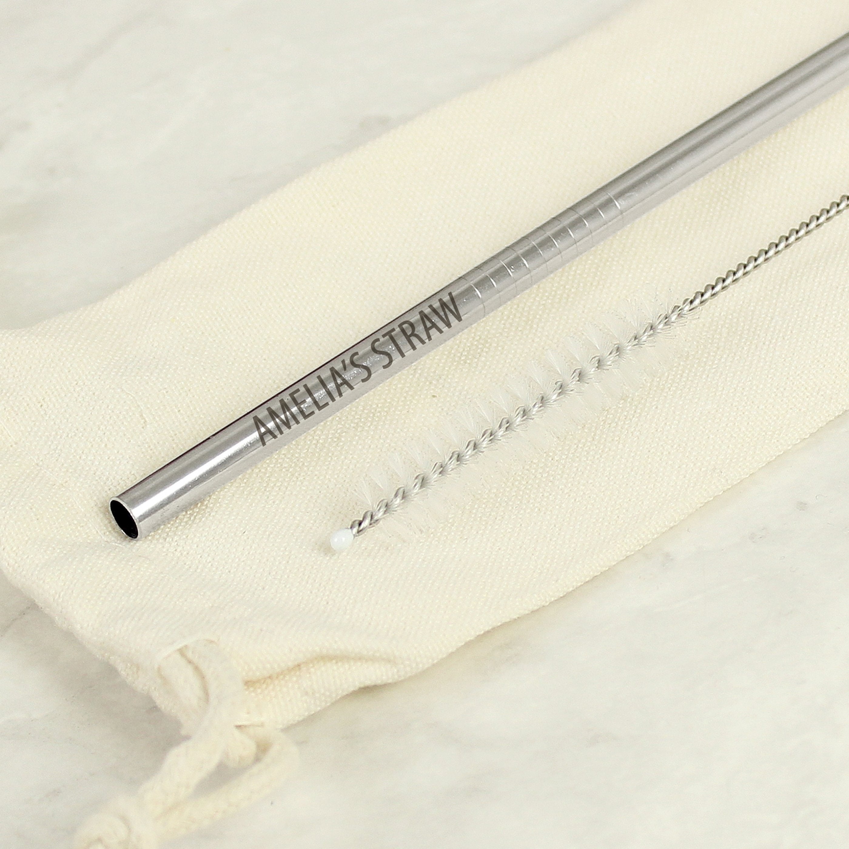Personalised Reusable Eco Steel Straw