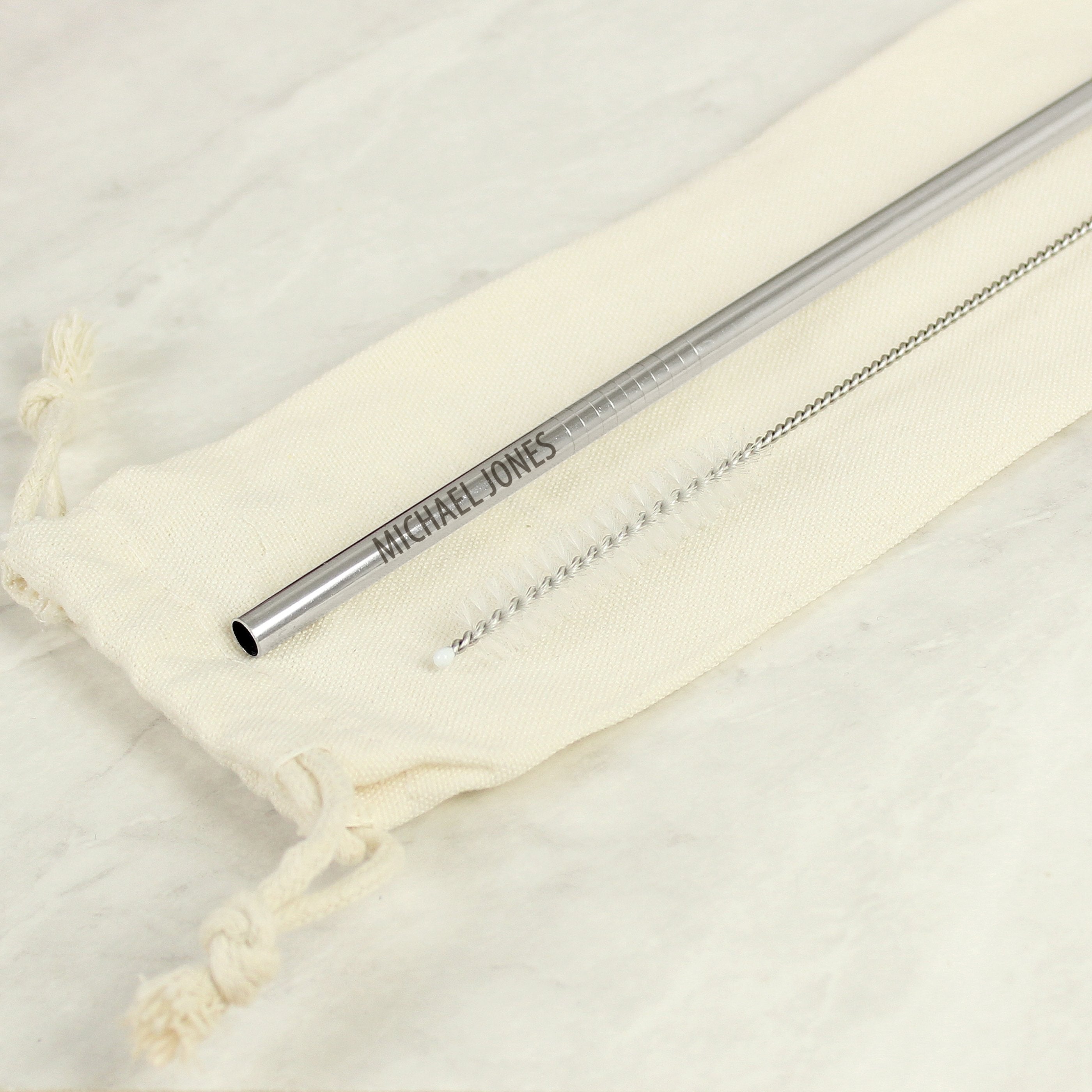 Personalised Reusable Eco Steel Straw