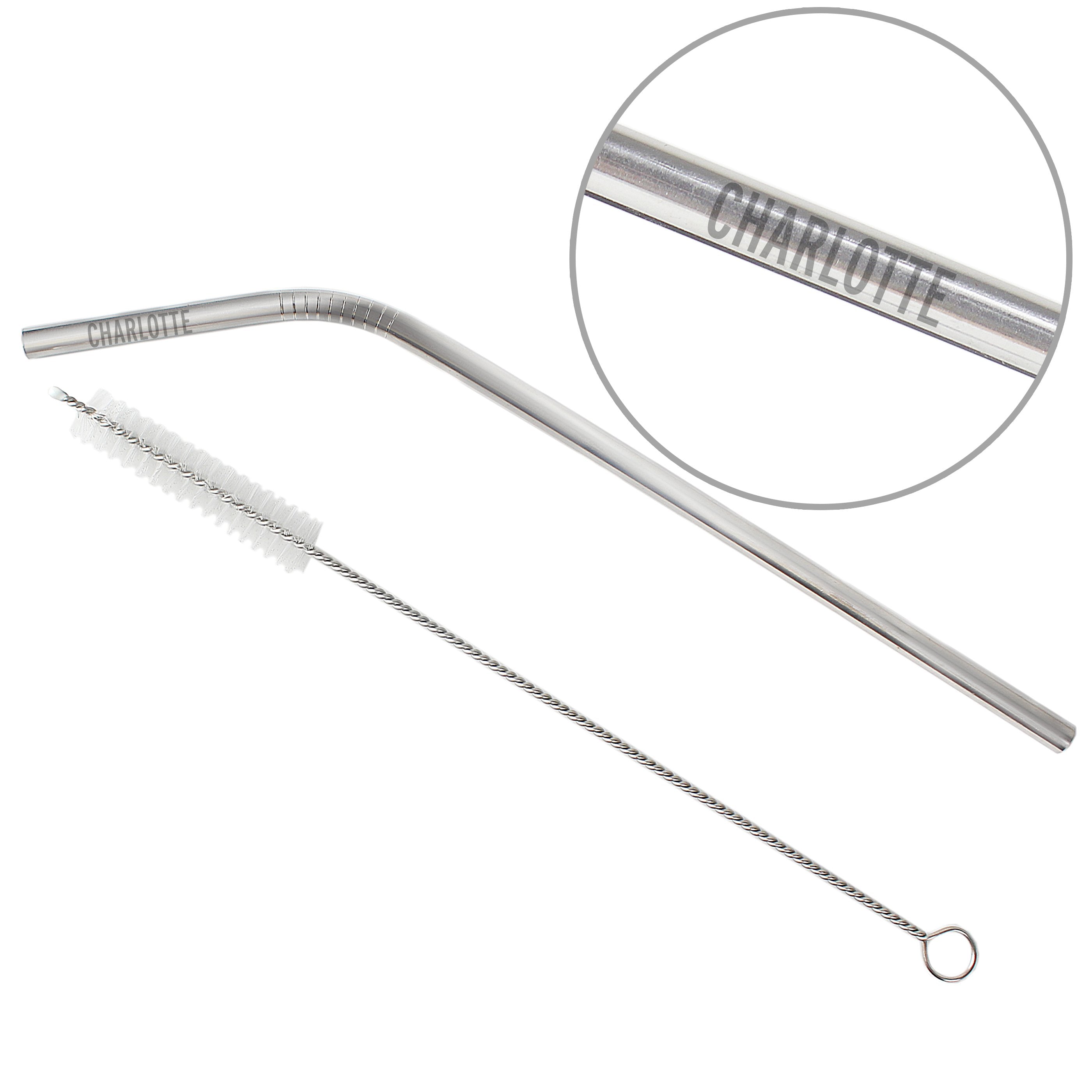 Personalised Reusable Eco Steel Straw