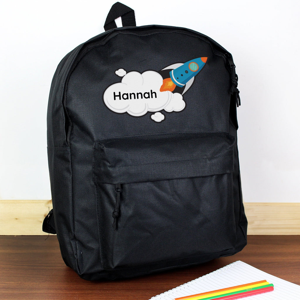Personalised Rocket Backpack