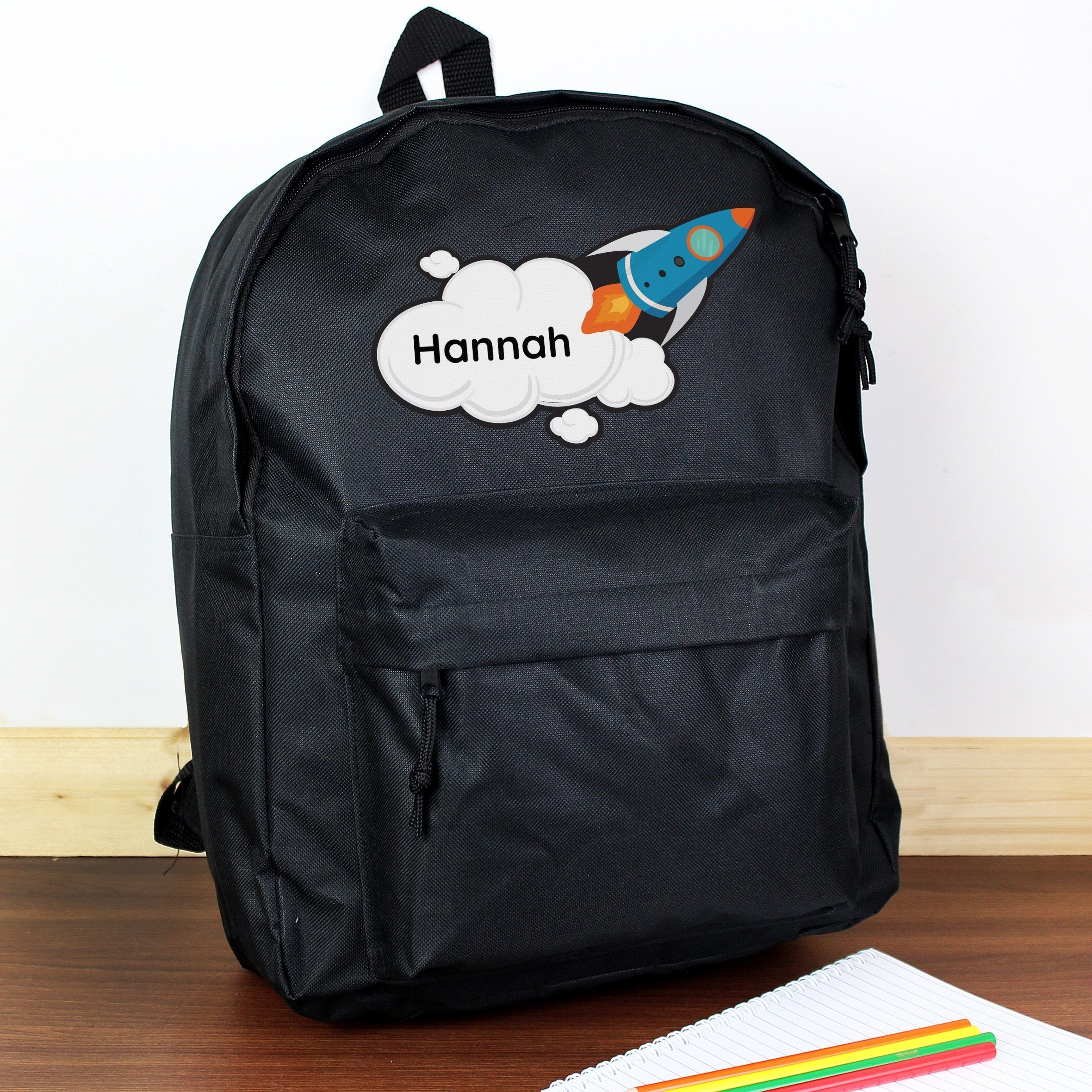 Personalised Rocket Backpack