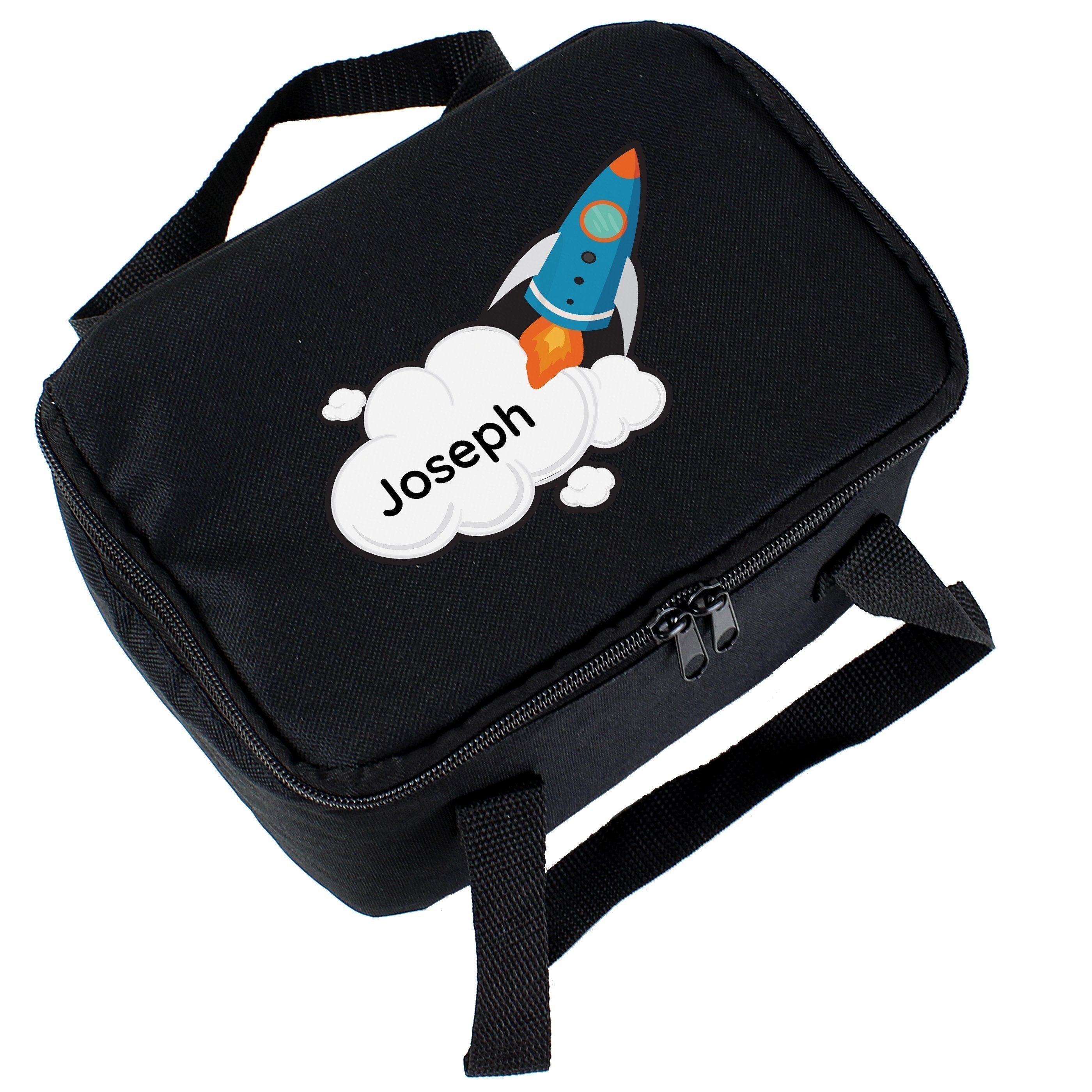 Personalised Rocket Lunch Bag