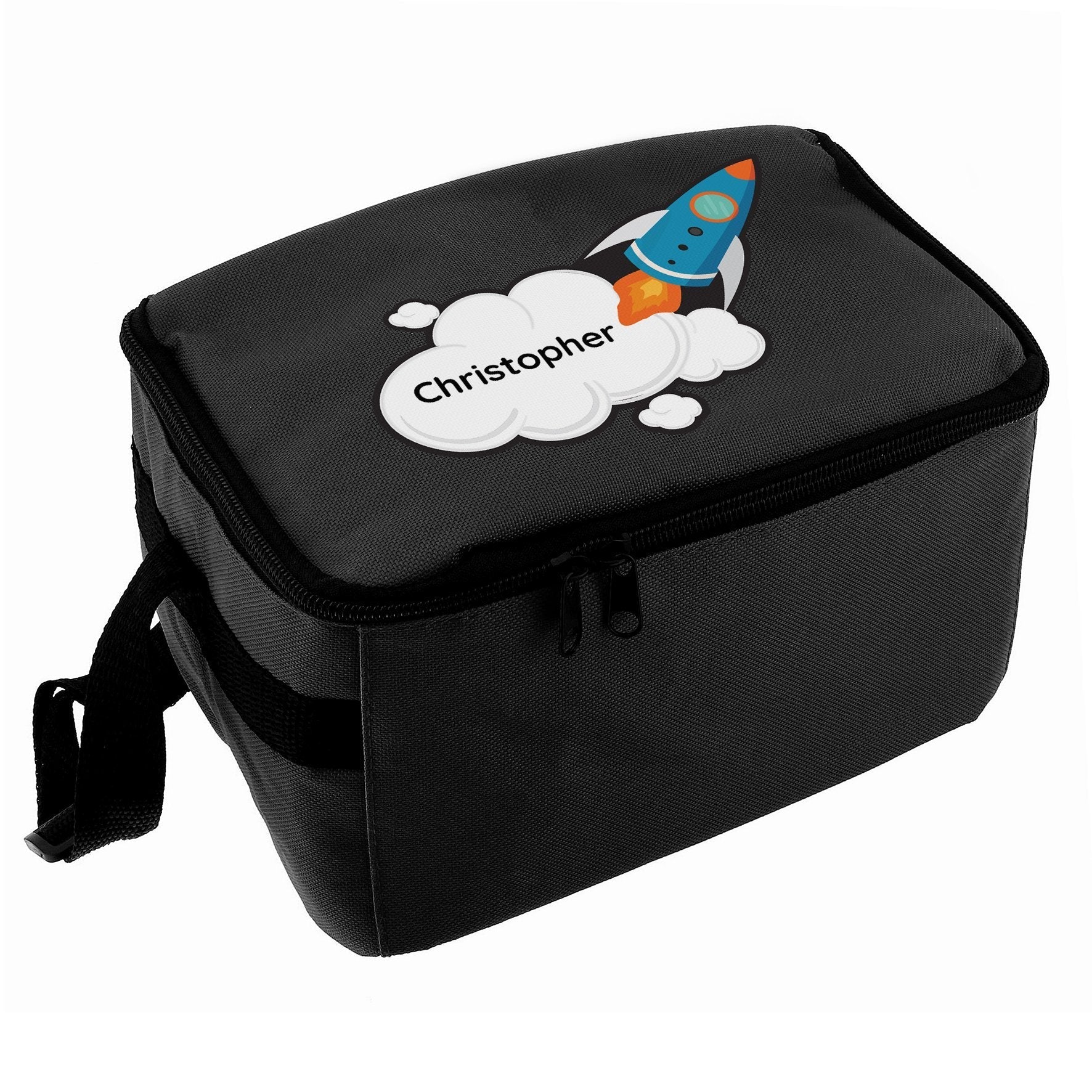 Personalised Rocket Lunch Bag