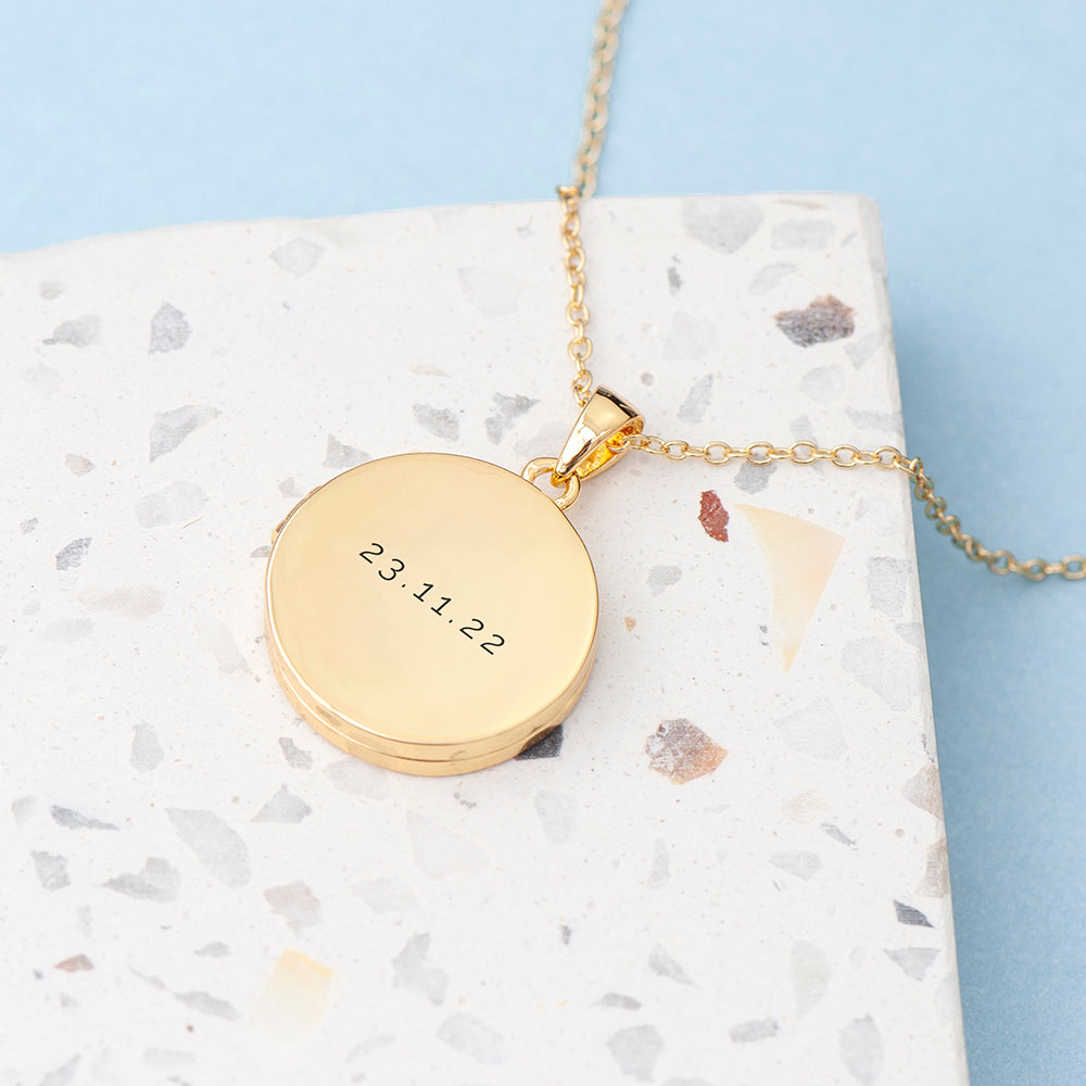 Personalised Personalised Round Photo Locket