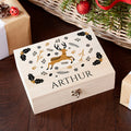 Personalised Personalised Scandi Deer Christmas Eve Box