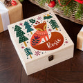 Personalised Personalised Scandi Fox Christmas Eve Box