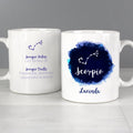 Personalised Scorpio Zodiac Star Sign Mug (October 23rd - November 21st)