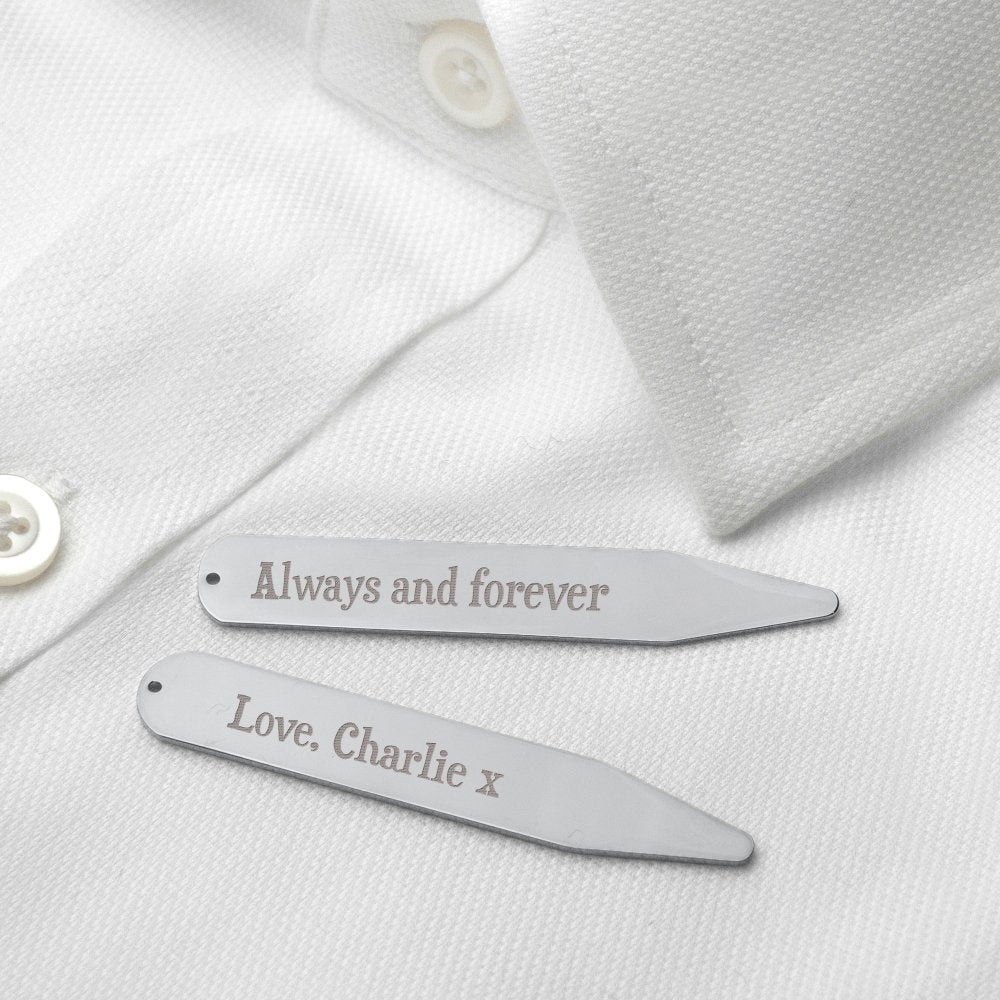 Personalised Secret Message Collar Stiffener