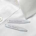Personalised Secret Message Collar Stiffener