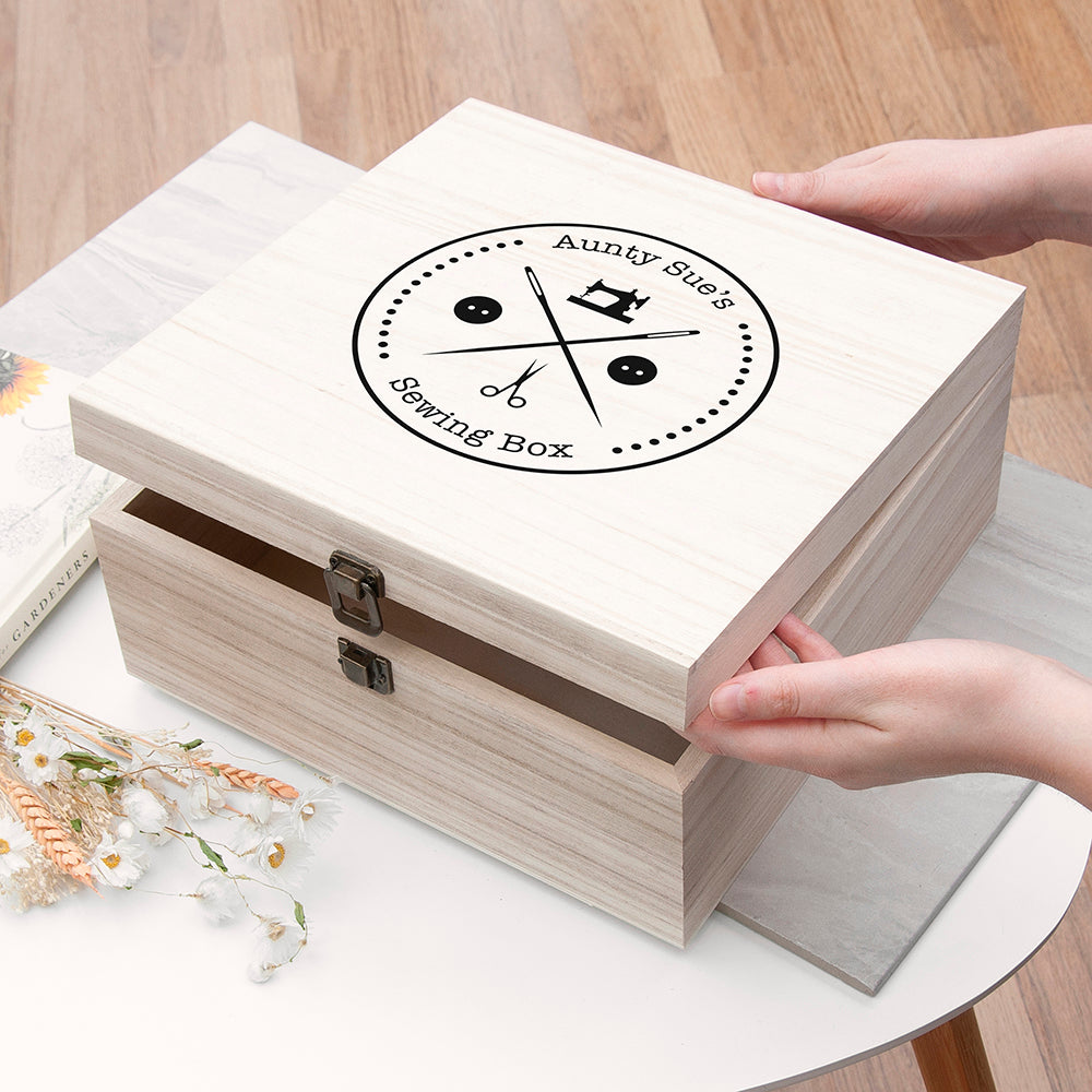 Personalised Personalised Sewing Box