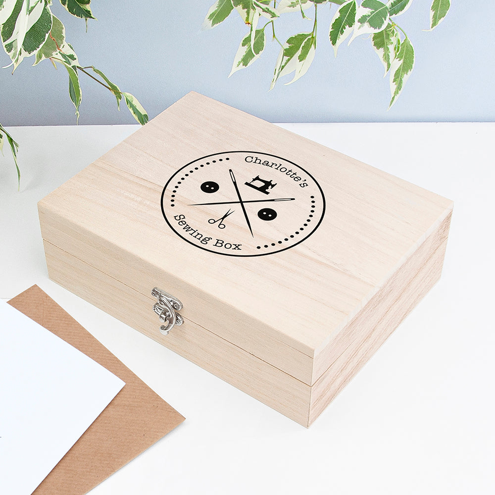 Personalised Personalised Sewing Box