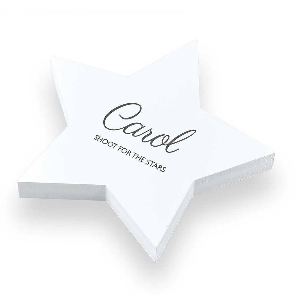 Personalised Shoot For The Stars Keepsake