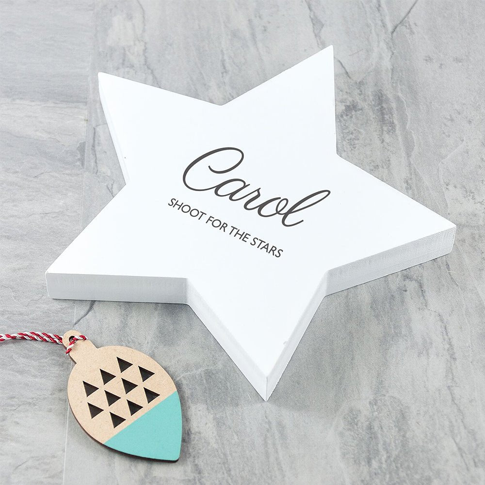 Personalised Shoot For The Stars Keepsake