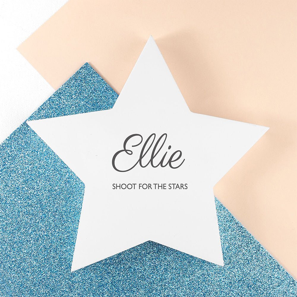 Personalised Shoot For The Stars Keepsake