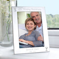 Personalised Silver 5x7 Inch 25th Wedding Anniversary Photo Frame