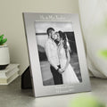 Personalised Silver 5x7 Inch Decorative Photo Frame