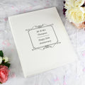 Personalised Silver Album With Sleeves