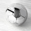 Personalised Personalised Silver Plated Football Money Box