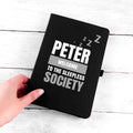 Personalised Personalised Sleepless Society A5 Notebook