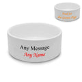 Personalised Small Pet Bowl