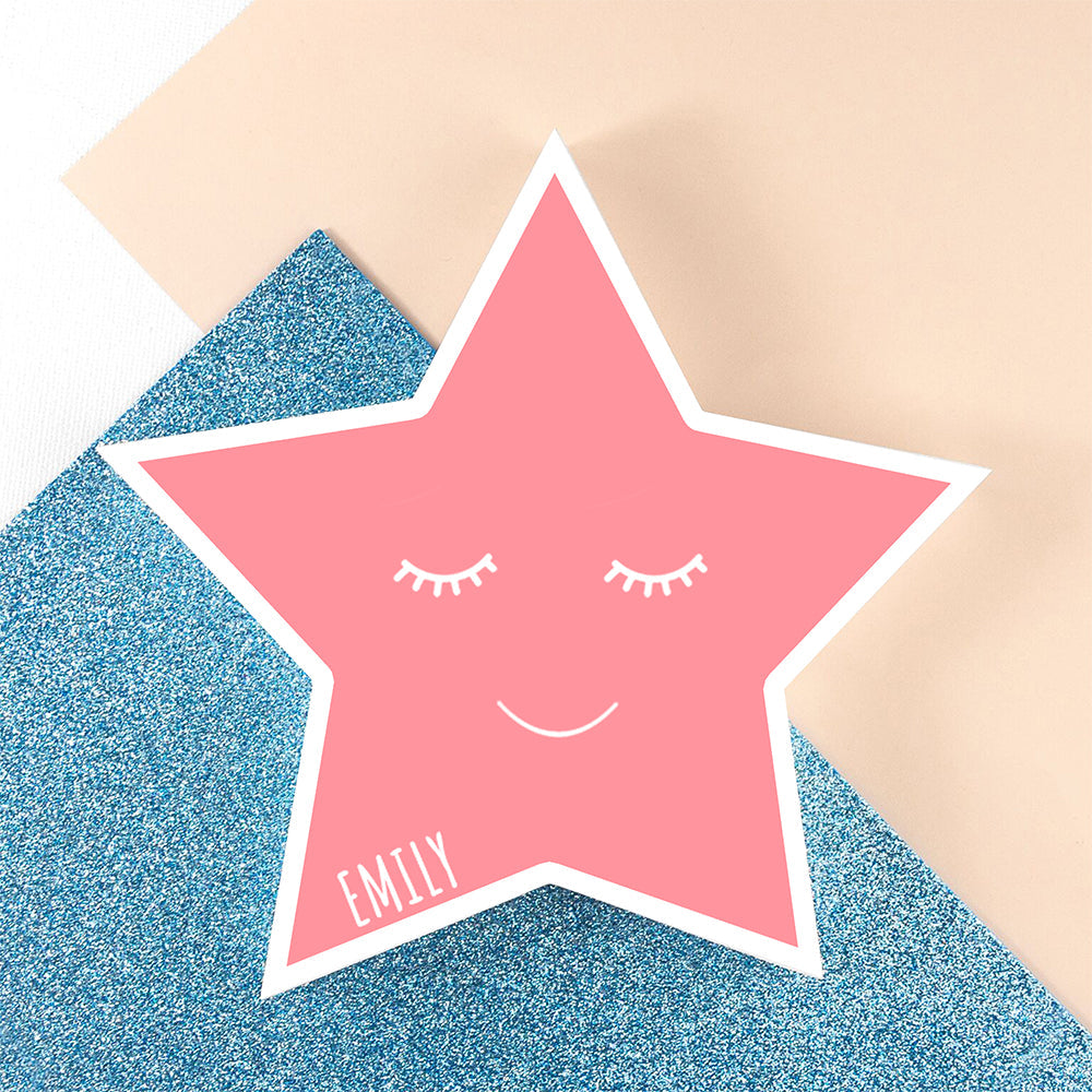 Personalised Personalised Smiling Star Keepsake