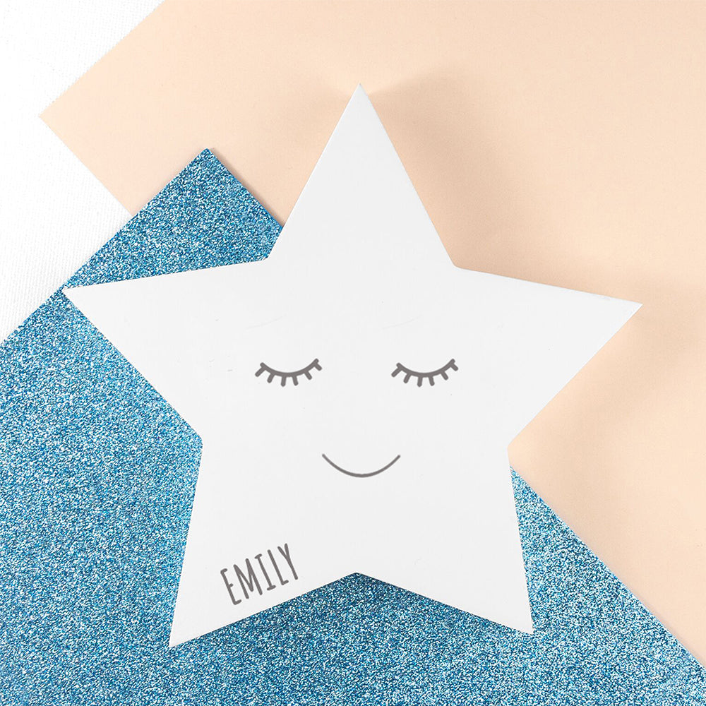 Personalised Personalised Smiling Star Keepsake