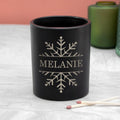 Personalised Snowflake Candle Holder