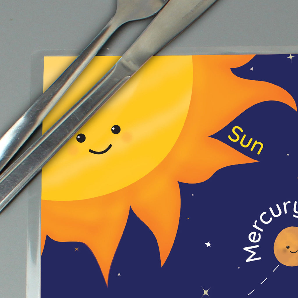 Personalised Solar System Placemat