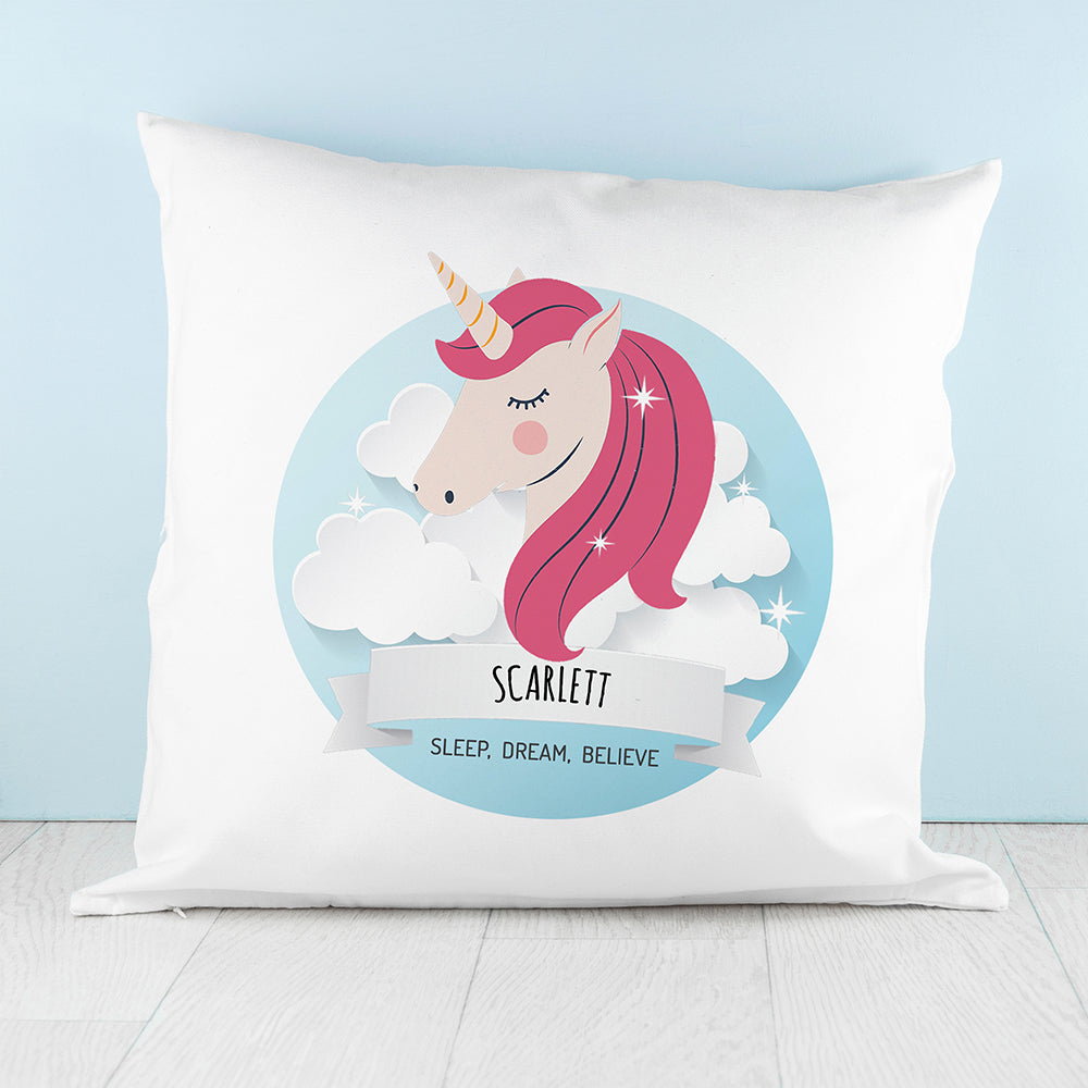 Personalised Personalised Sparkle Squad Sweet Dreams Cushion Cover
