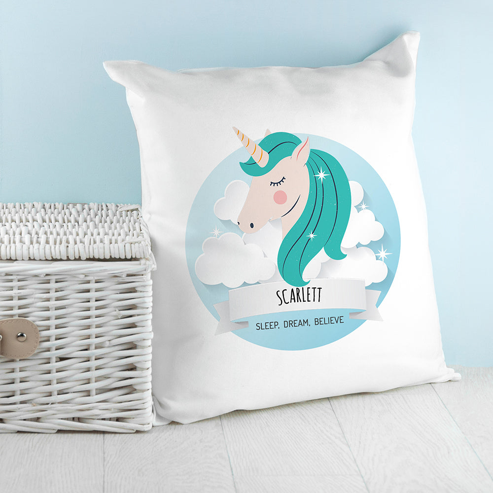 Personalised Personalised Sparkle Squad Sweet Dreams Cushion Cover