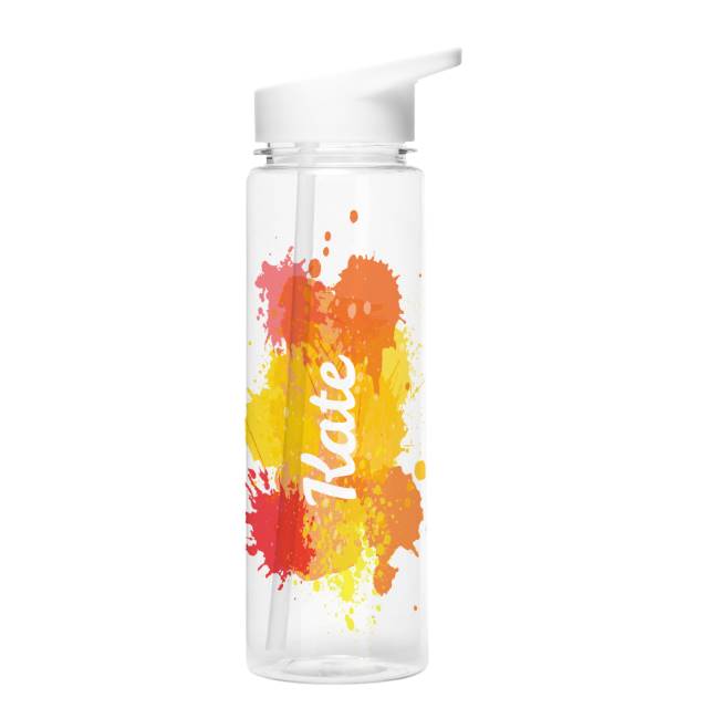 Personalised Splash Water Bottle