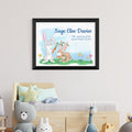 Personalised Personalised Spring Bunny Framed Print