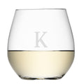 Personalised Personalised Stemless White Wine Glass