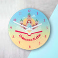 Personalised Storybook Princess Wall Clock