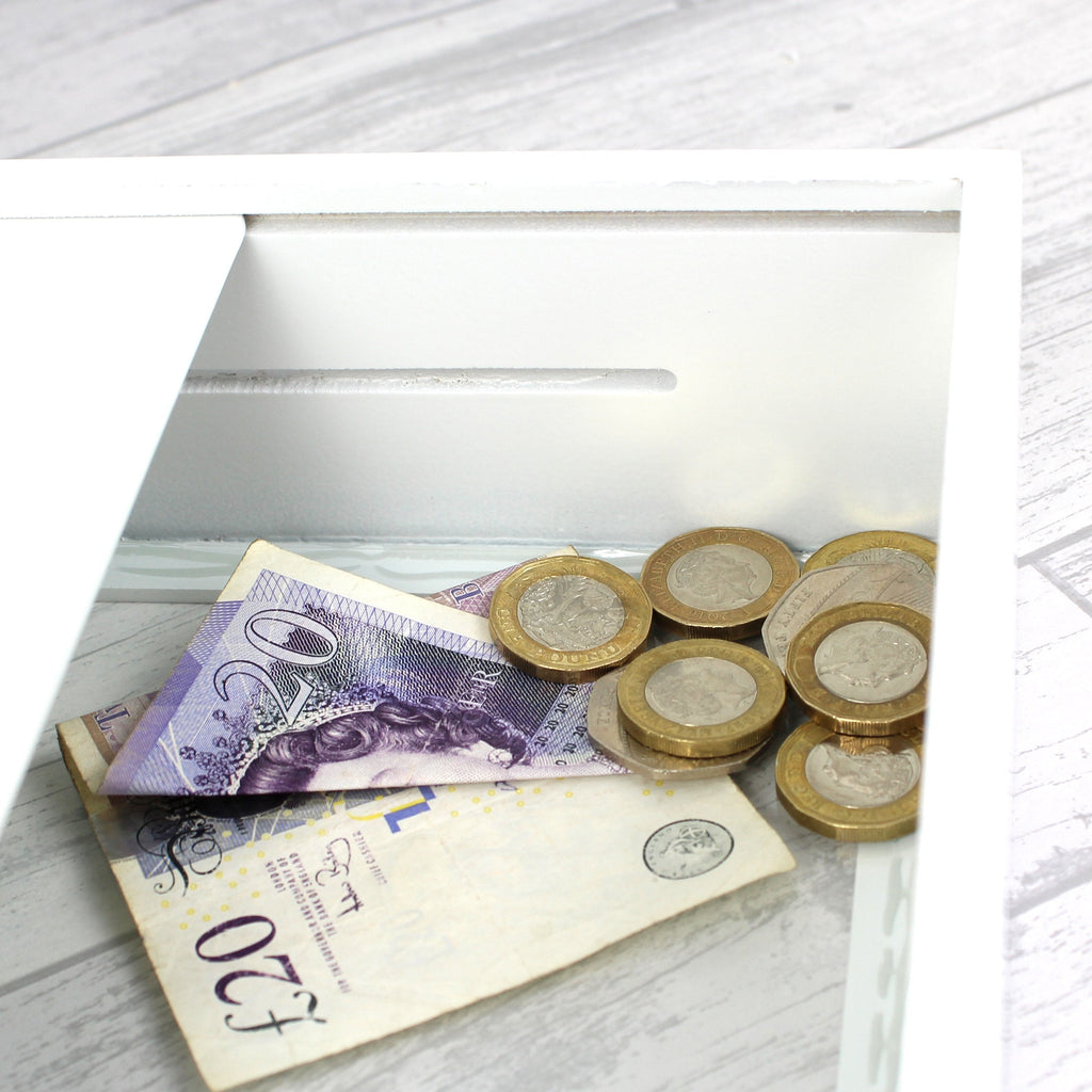 Personalised Sugar Skull Tattoo Fund And Keepsake Box