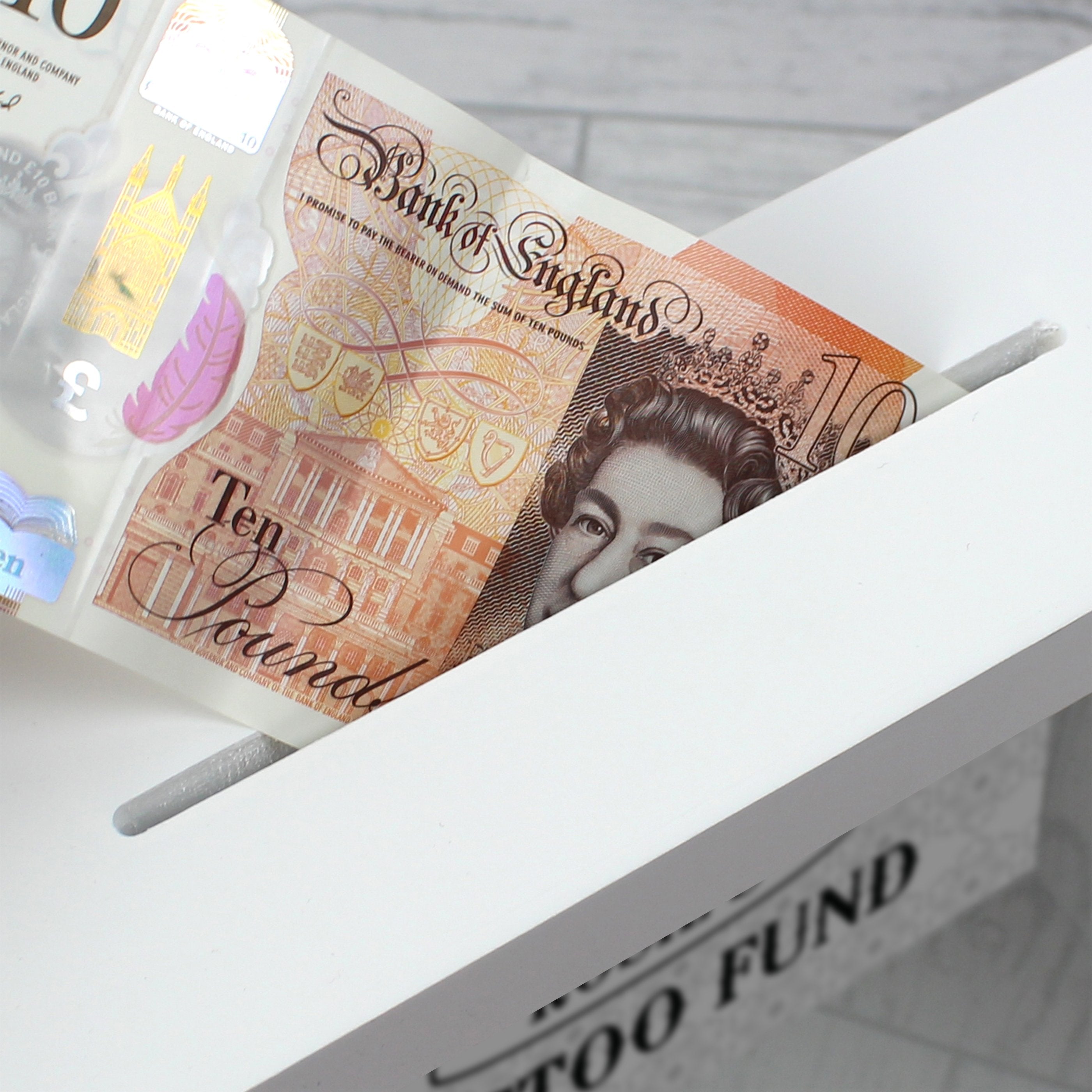 Personalised Sugar Skull Tattoo Fund And Keepsake Box