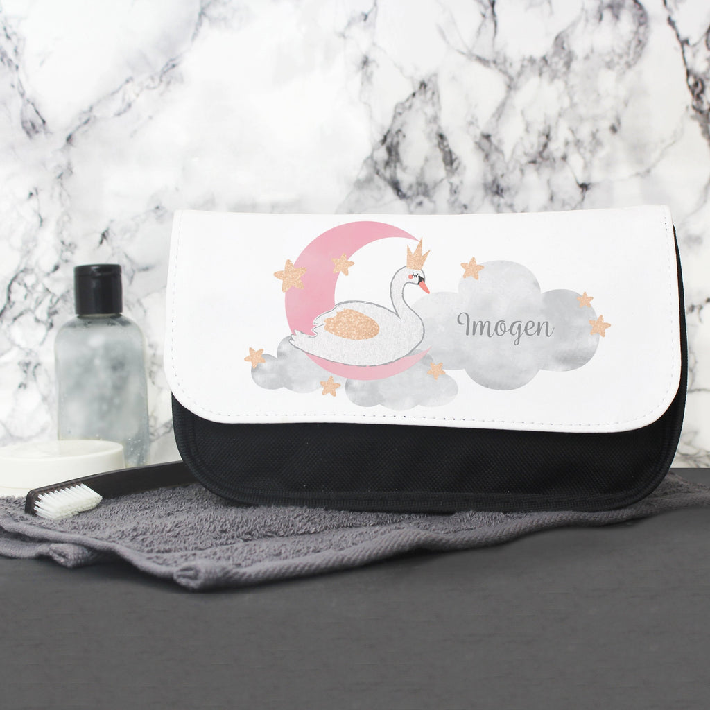 Personalised Swan Lake Make Up Bag