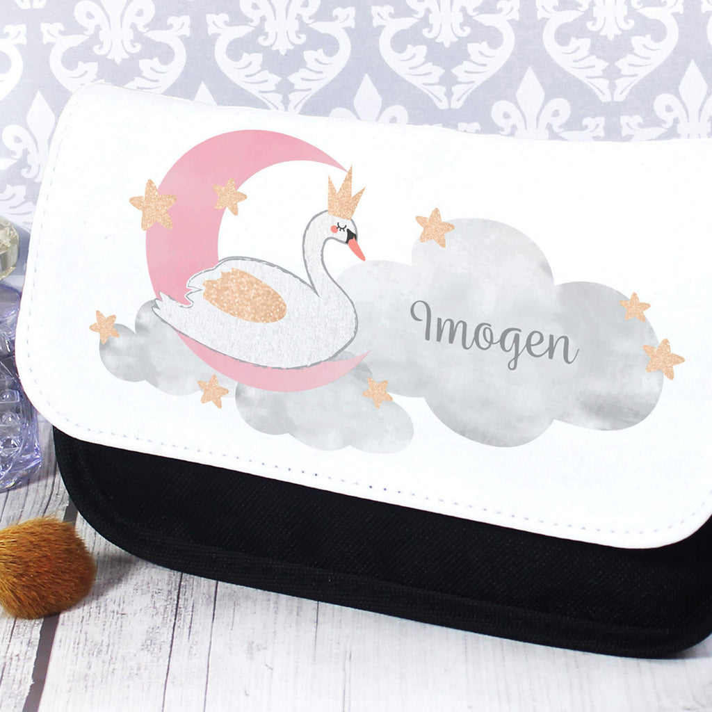 Personalised Swan Lake Make Up Bag