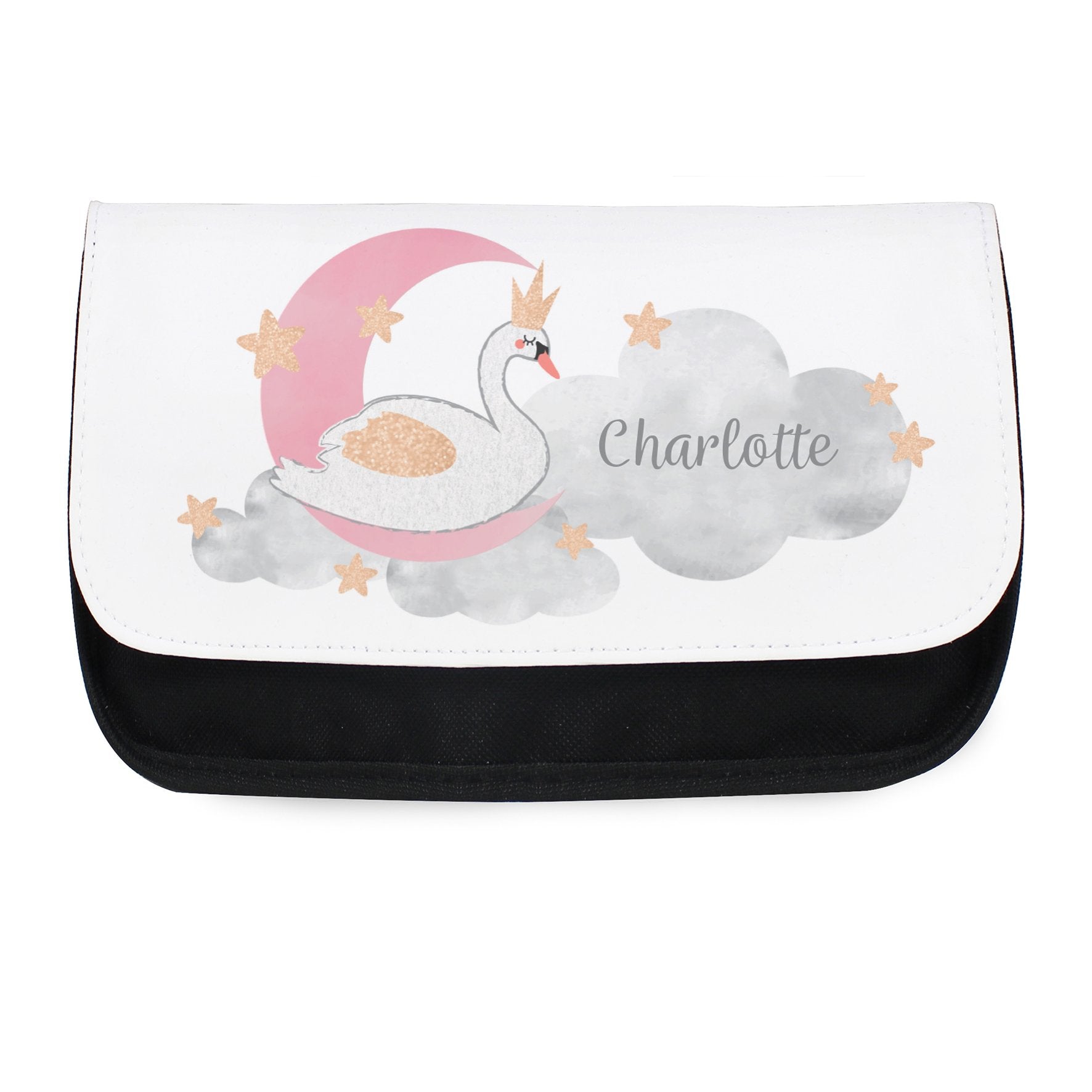 Personalised Swan Lake Make Up Bag