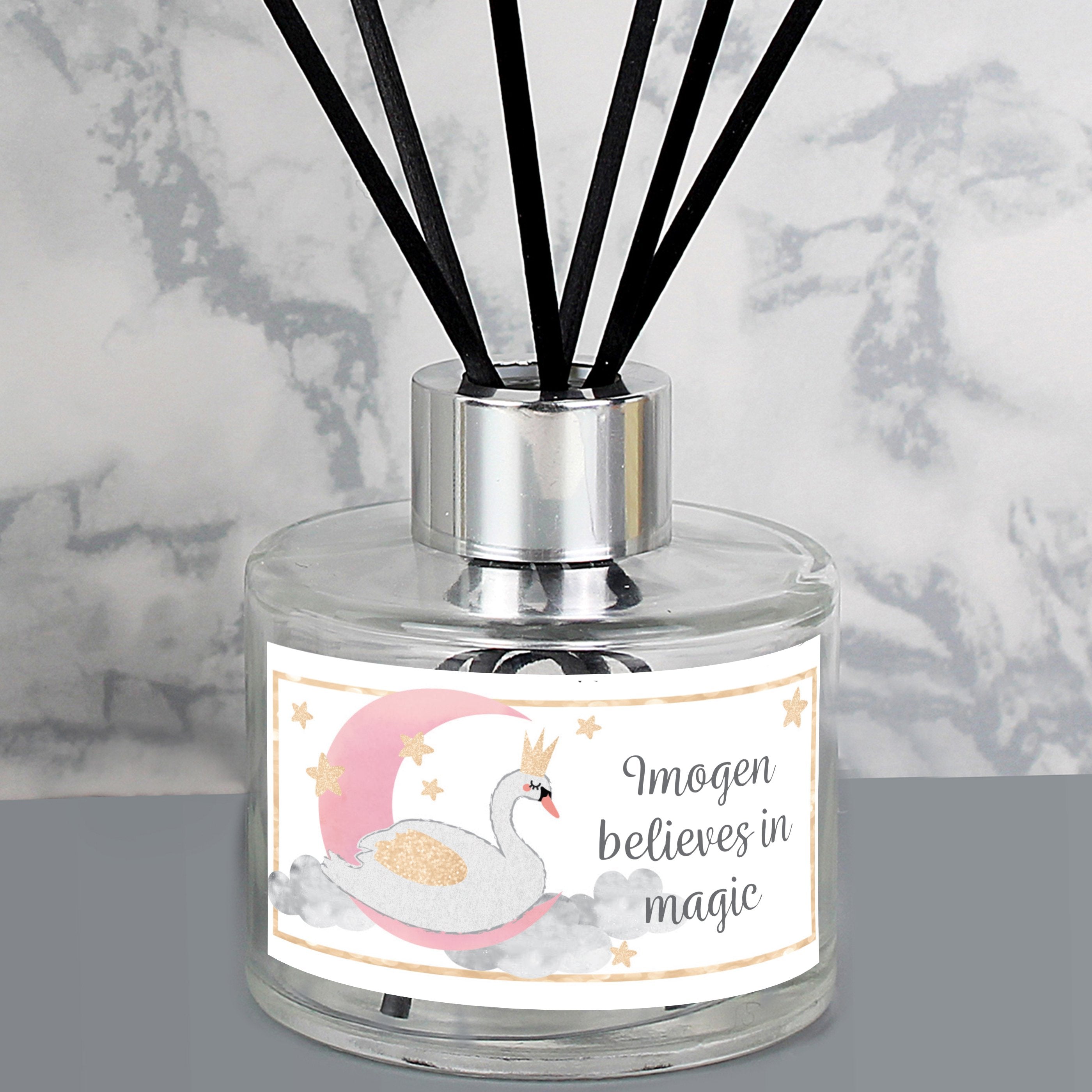 Personalised Swan Lake Reed Diffuser